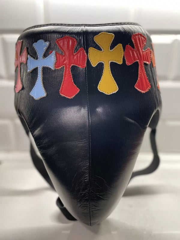 Chrome Hearts Groin Guard Black  100% Leather | Premium Quality | Personalise your name |