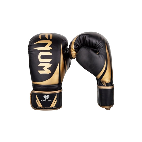 Black & Gold Venom Edition Boxing Gloves - Precision. Power. Protection
