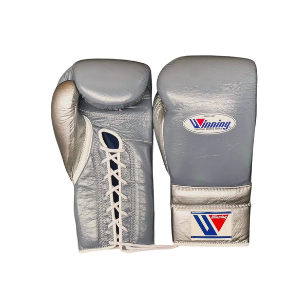 Grey & Silver Pro Elite Boxing Gloves| Best Choice for Fighters