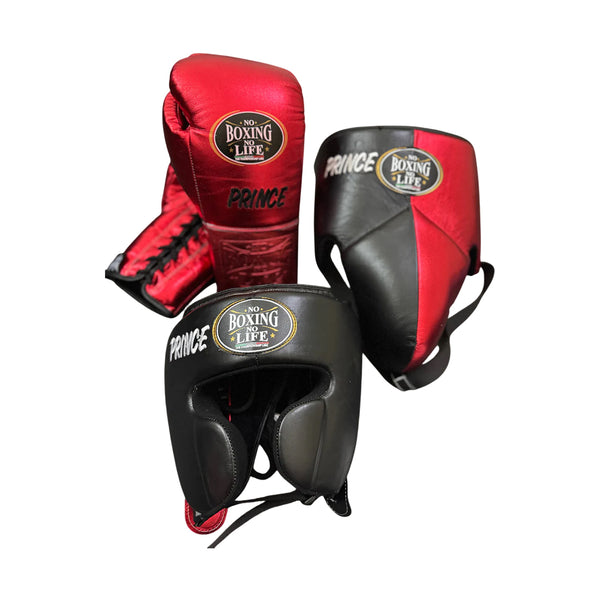 Red & Black NBNL - Handmade Boxing Sparring Kit