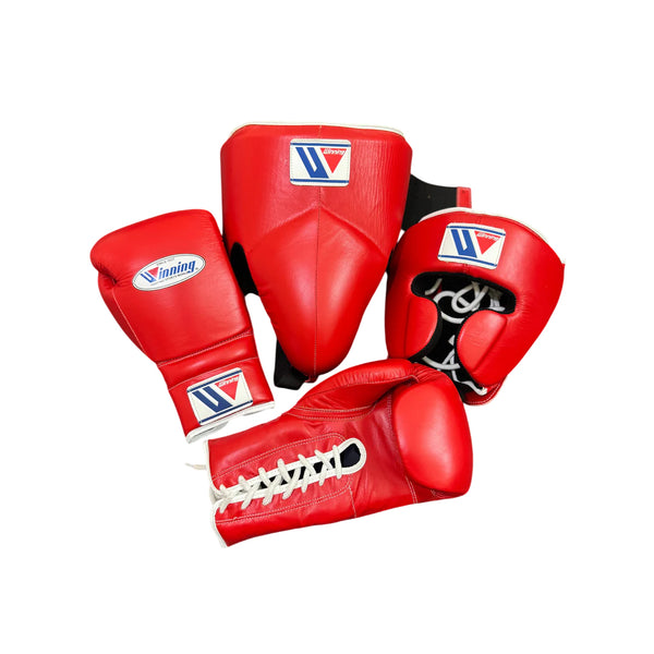 Full Red Custom Handmade Boxing Sparring Kit | Winning | Premium Quality | Personalise Your Name | Flat 50% OFF