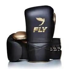 Black Boxing Gloves — Elite Athlete Series