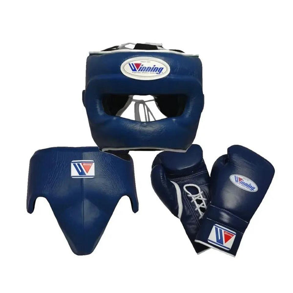 Navy Blue Boxing Set — Pro Training Protection Bundle