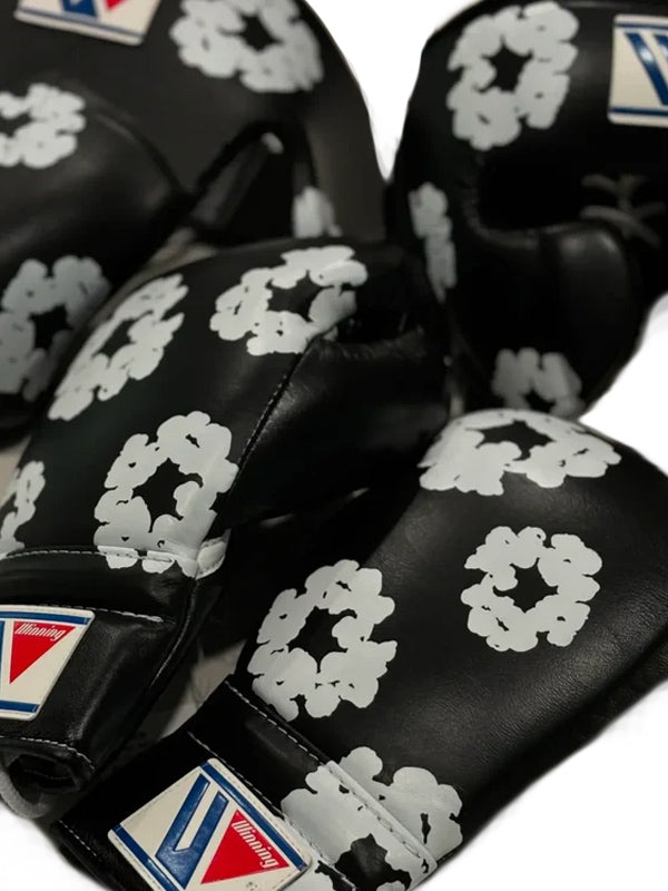 Denim Tears Custom Handmade Boxing Sparring Kit | Winning | Premium Quality | Personalise Your Name | Flat 50% OFF